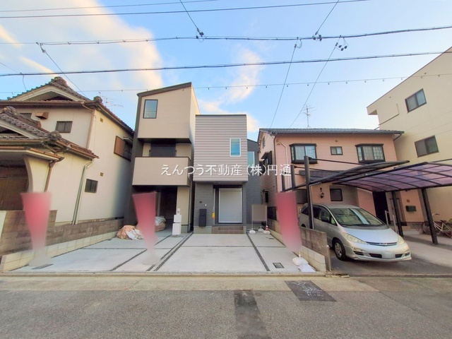 メルディア観音町の前面道路含む現地写真