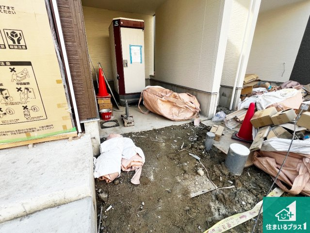 東大阪市鴻池町　第1期　新築一戸建ての外観|現在建築中！落ち着いた街並みで新生活を始めることが出来そう！周辺の物件も併せてご紹介させて頂きます！