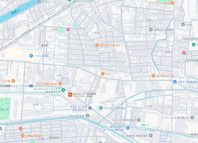 東大阪市鴻池町　第1期　新築一戸建ての地図