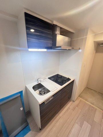 大阪市城東区中央２丁目の賃貸マンションのキッチン