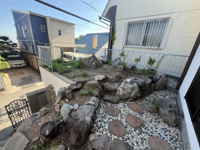 長田区長尾町２丁目　中古戸建の庭