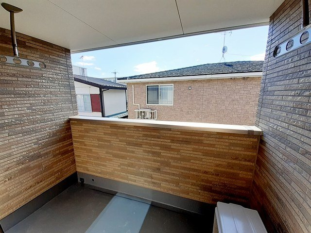 パインオークⅥのバルコニー