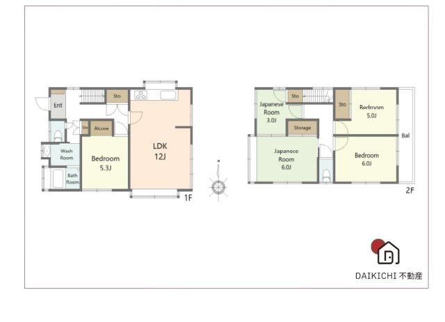 【間取り】 | 鴻巣市宮前　中古戸建