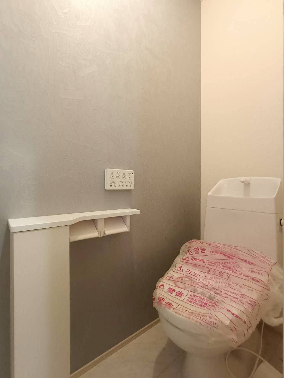 三郷市　幸房　新築戸建　　全1棟　のトイレ|シンプルで使いやすいトイレです