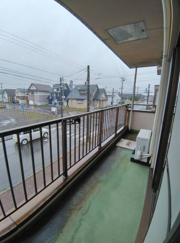 芦野マンションのバルコニー