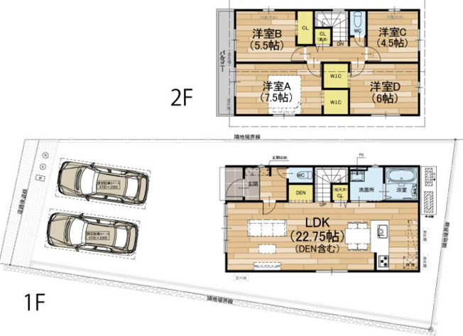 【間取り】 | S41243-6号地上高野