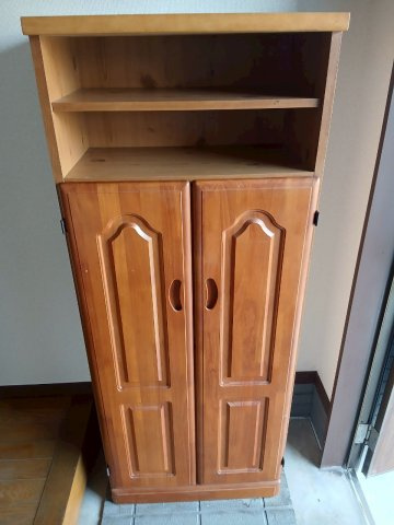 沢口町成川様貸家の収納|玄関