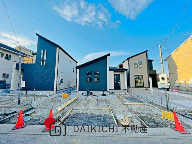 【前面道路含む現地写真】 | 羽生市中岩瀬　GRAFARE　新築戸建　全3棟　1号棟