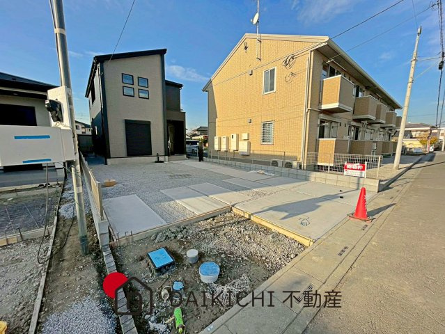 【前面道路含む現地写真】 | 羽生市中岩瀬　GRAFARE　新築戸建　全3棟　1号棟