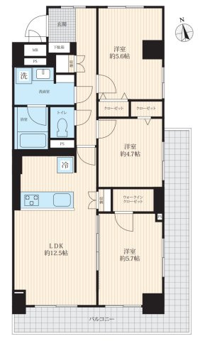 WTC菊名マンション【仲介手数料無料】
