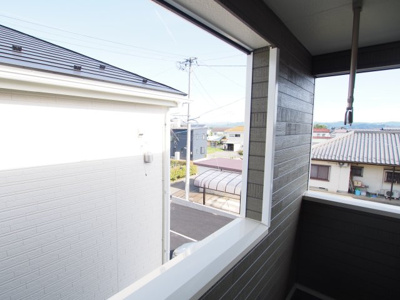 【展望】 | Cradle garden　桑折町北町第１　２号棟