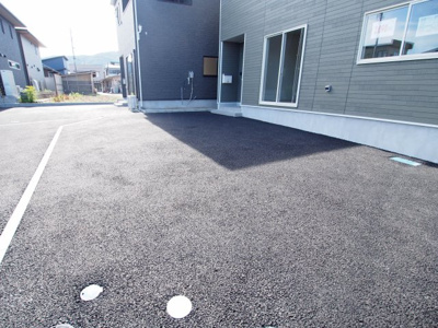 【駐車場】 | Cradle garden　桑折町北町第１　２号棟