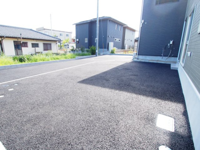 【駐車場】 | Cradle garden　桑折町北町第１　２号棟