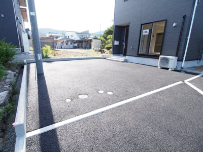 【駐車場】 | Cradle garden　桑折町北町第１　３号棟
