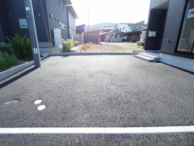 【駐車場】 | Cradle garden　桑折町北町第１　３号棟