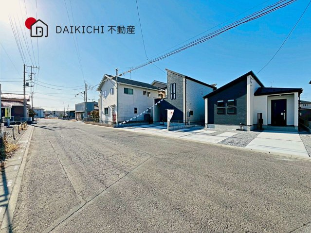 【前面道路含む現地写真】 | 羽生市中岩瀬　GRAFARE　新築戸建　全3棟　2号棟