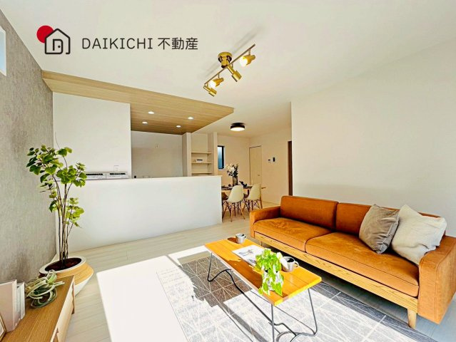 【居間・リビング】 | 羽生市中岩瀬　GRAFARE　新築戸建　全3棟　2号棟