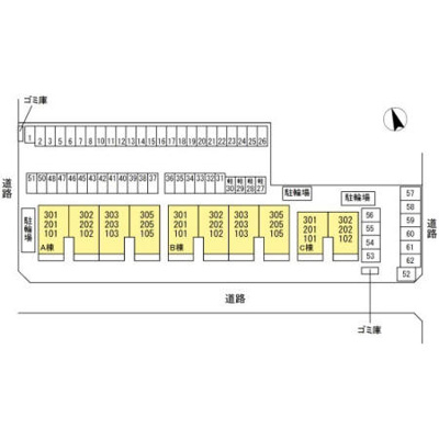 【区画図】 | マンマミーヤB棟