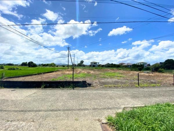 迫土地の前面道路含む現地写真|現地（2025年7月撮影）