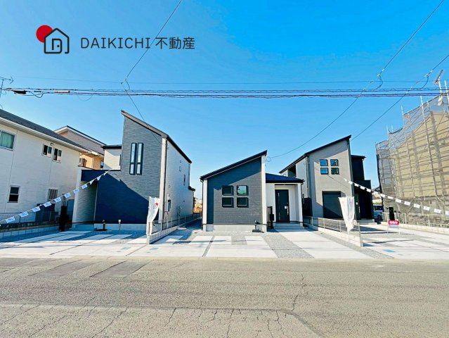 【前面道路含む現地写真】 | 羽生市中岩瀬　GRAFARE　新築戸建　全3棟　3号棟