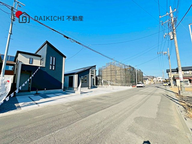 【前面道路含む現地写真】 | 羽生市中岩瀬　GRAFARE　新築戸建　全3棟　3号棟