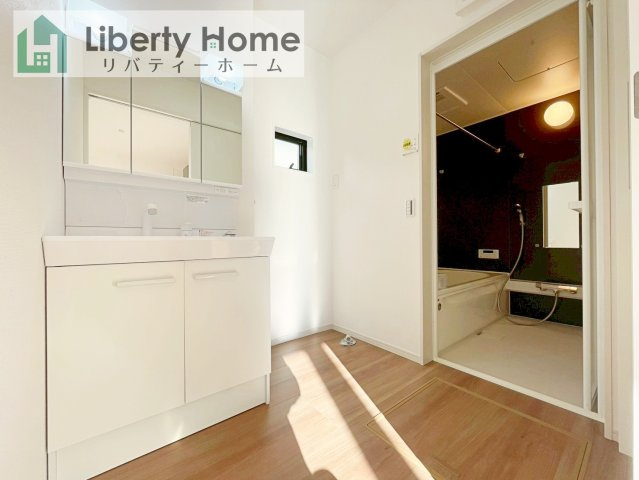 牛久市田宮町27期　新築戸建　の脱衣所