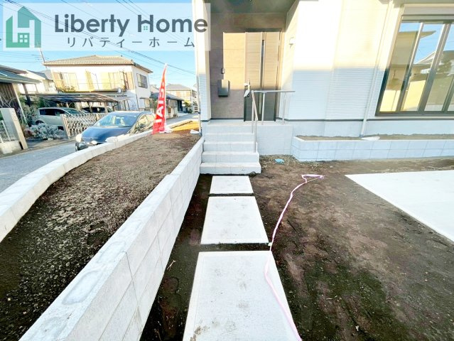 牛久市田宮町27期　新築戸建　の庭