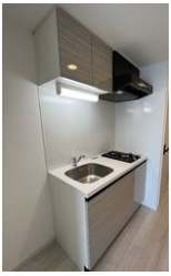 アドバンス大阪ビヤンのキッチン