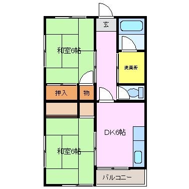 【間取り】 | エクメーネ加藤Ⅰ