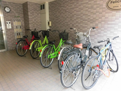 【その他】 | フェリシダ | 自転車置き場です