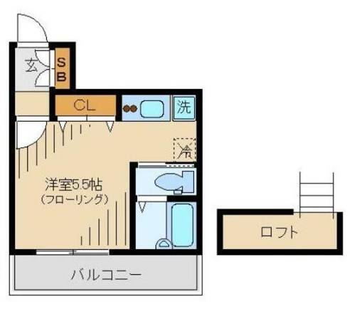 K・FLATSの間取り