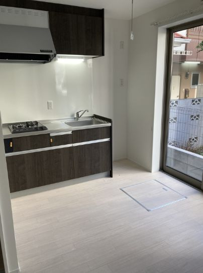 さいたま市南区文蔵２丁目のアパートのキッチン