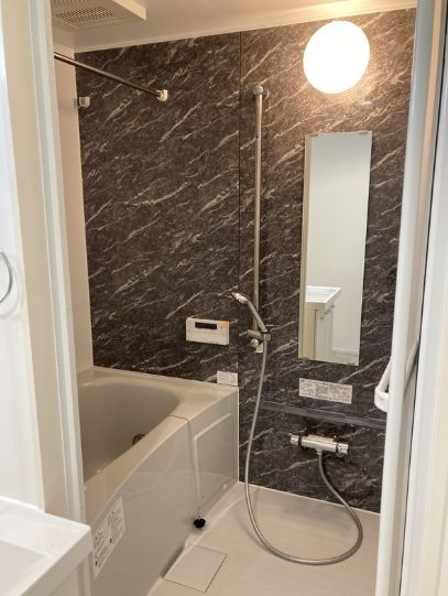 さいたま市南区文蔵２丁目のアパートの浴室