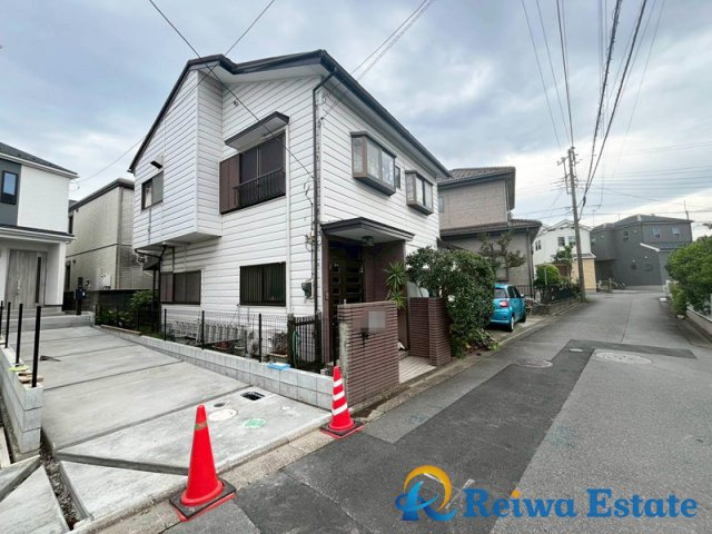 新築戸建　茅ヶ崎市松林2丁目の前面道路含む現地写真