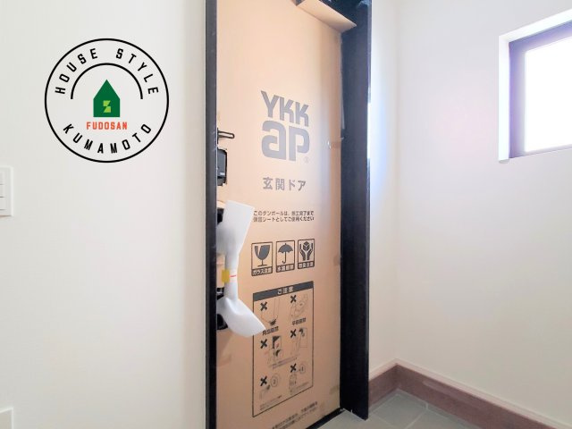 熊本市東区健軍3丁目第2-1棟（1号棟）　の内観：施工例|二重ロックでしっかり防犯対策ができます。