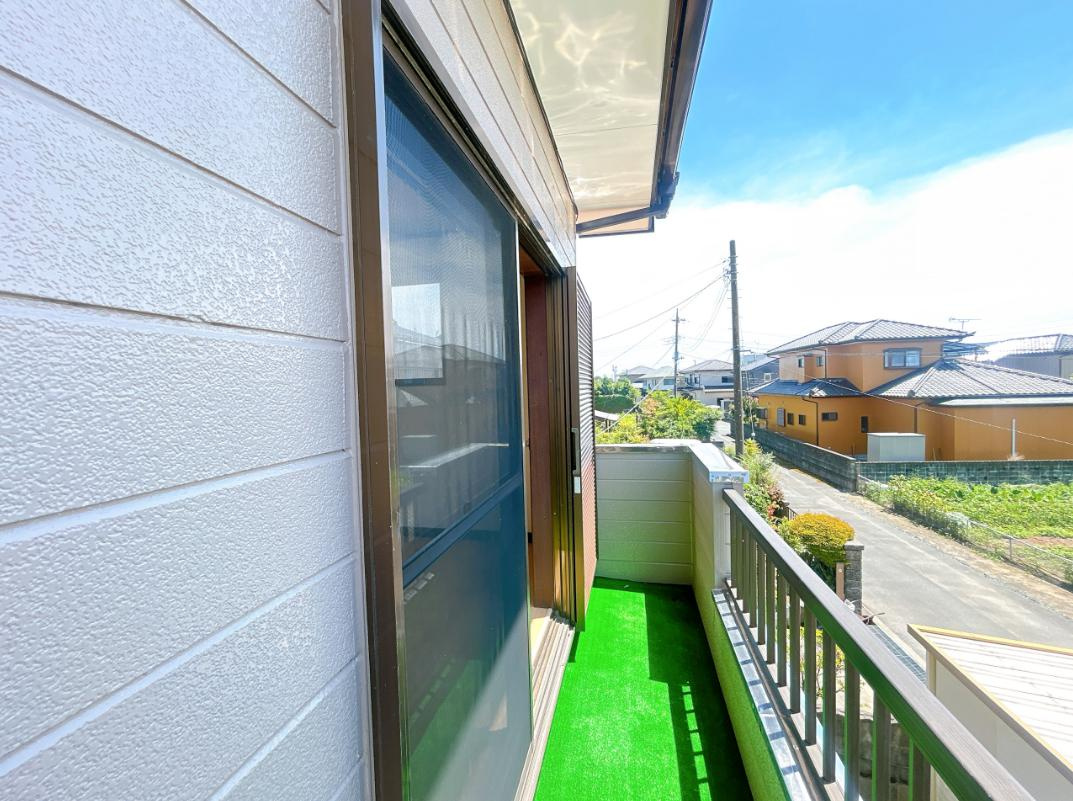 北茨城市関南町神岡上　中古戸建のバルコニー