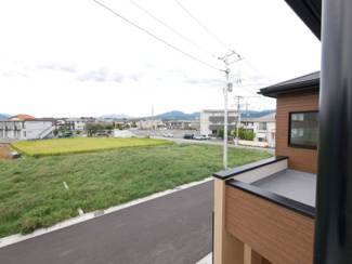 【展望】 | バルコニーから北西側を望む