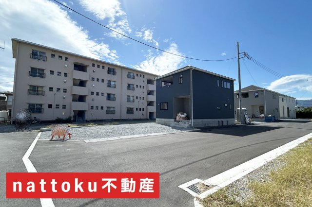 新築戸建　富士市川成島第３　全３棟　１号棟 の前面道路含む現地写真