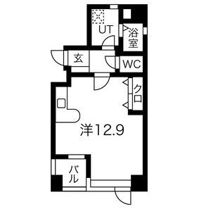 アーバンポイント新栄の間取り
