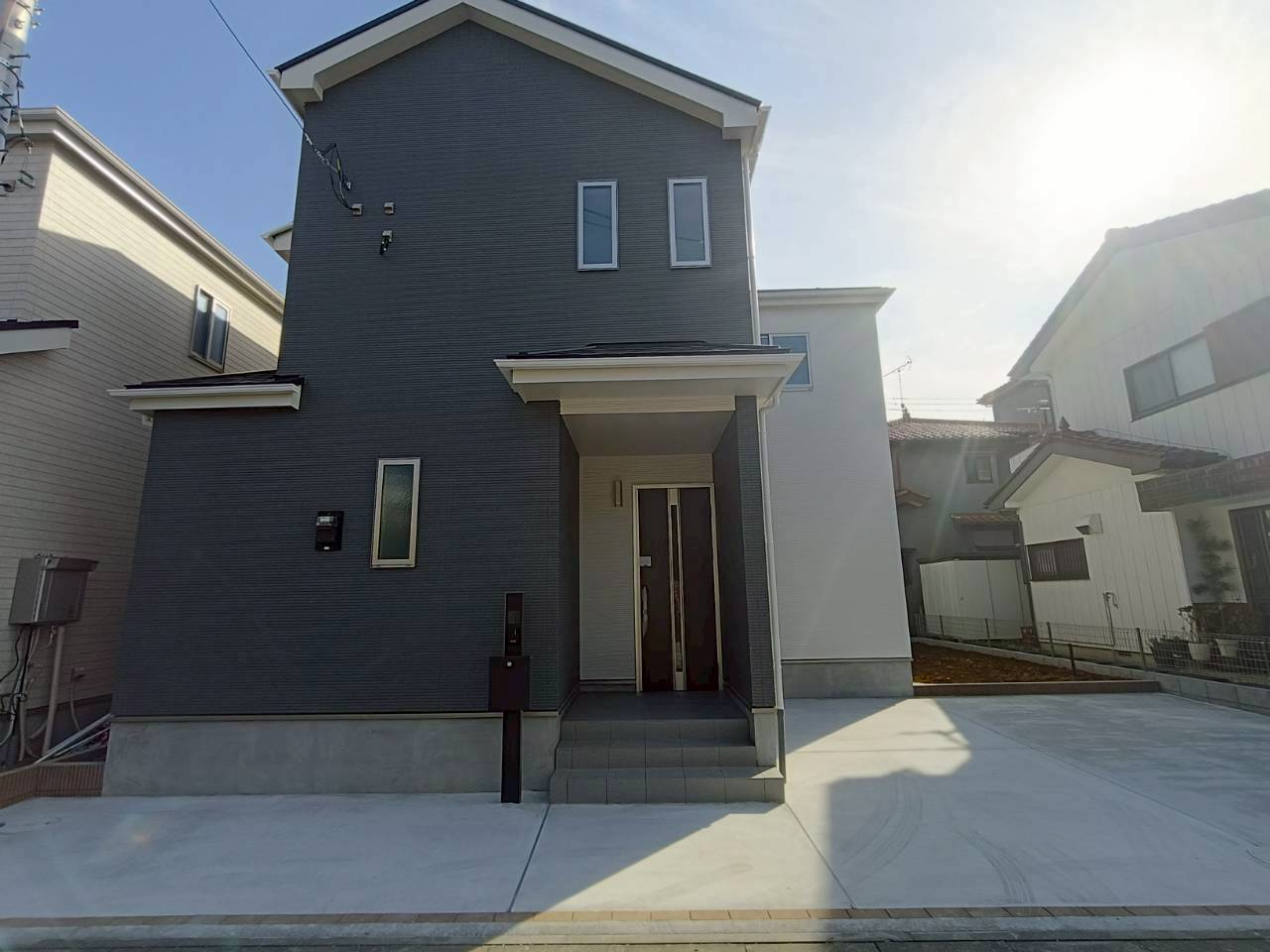 吉川市　新栄2丁目　新築戸建　全2棟の外観|外観です