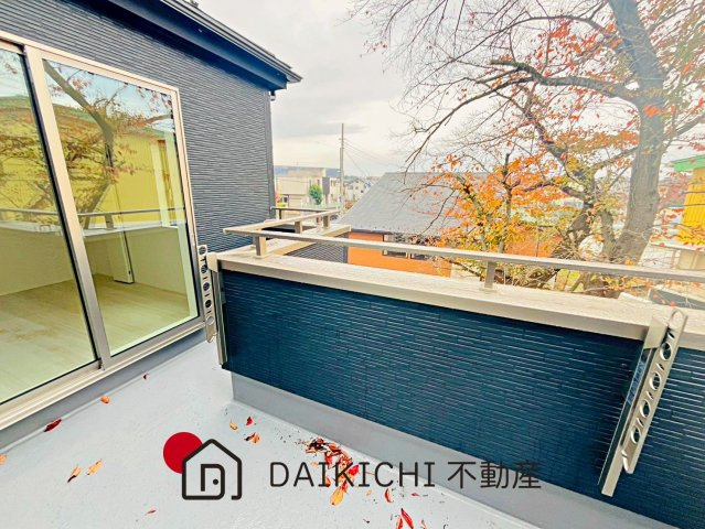 【バルコニー】 | 桶川市上日出谷南4期　GRAFARE　新築戸建　全3棟　1号棟