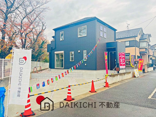 【前面道路含む現地写真】 | 桶川市上日出谷南4期　GRAFARE　新築戸建　全3棟　1号棟