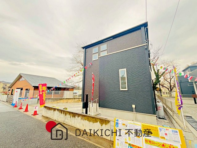 【前面道路含む現地写真】 | 桶川市上日出谷南4期　GRAFARE　新築戸建　全3棟　1号棟