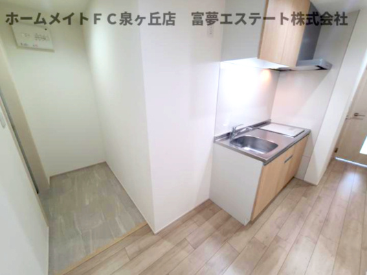 フジパレス上野芝Ⅲ番館の玄関