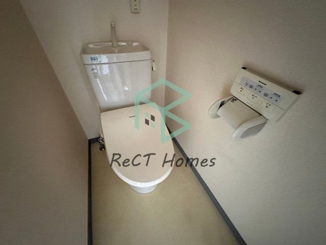 姫路市飾磨区下野田４丁目の賃貸マンションのトイレ