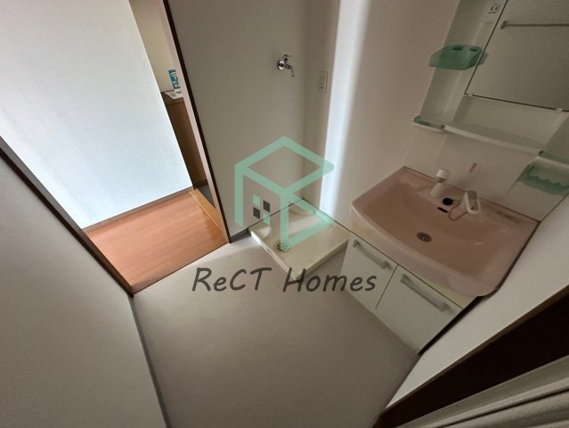 姫路市飾磨区下野田４丁目の賃貸マンションの洗面所