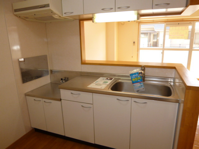 シャン・ド・フルールのキッチン