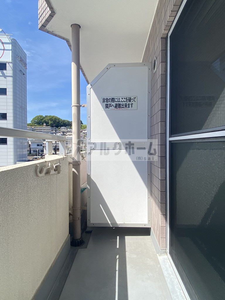 オレンジハウス2のバルコニー