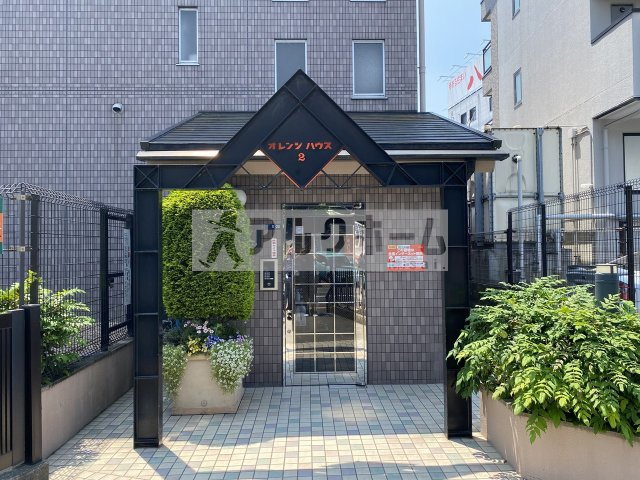 オレンジハウス2のエントランス|オレンジハウス2（河内国分駅）　オートロック