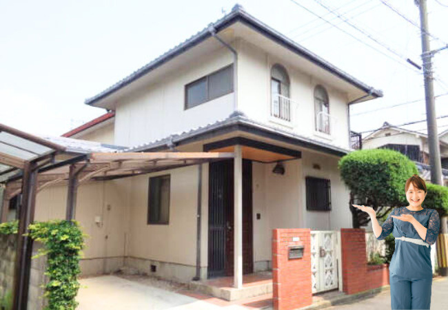 保免中一丁目中古戸建の外観|外観です